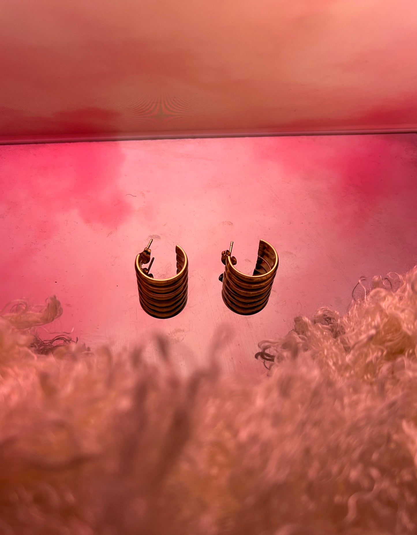 Chunky Triple Round Studs