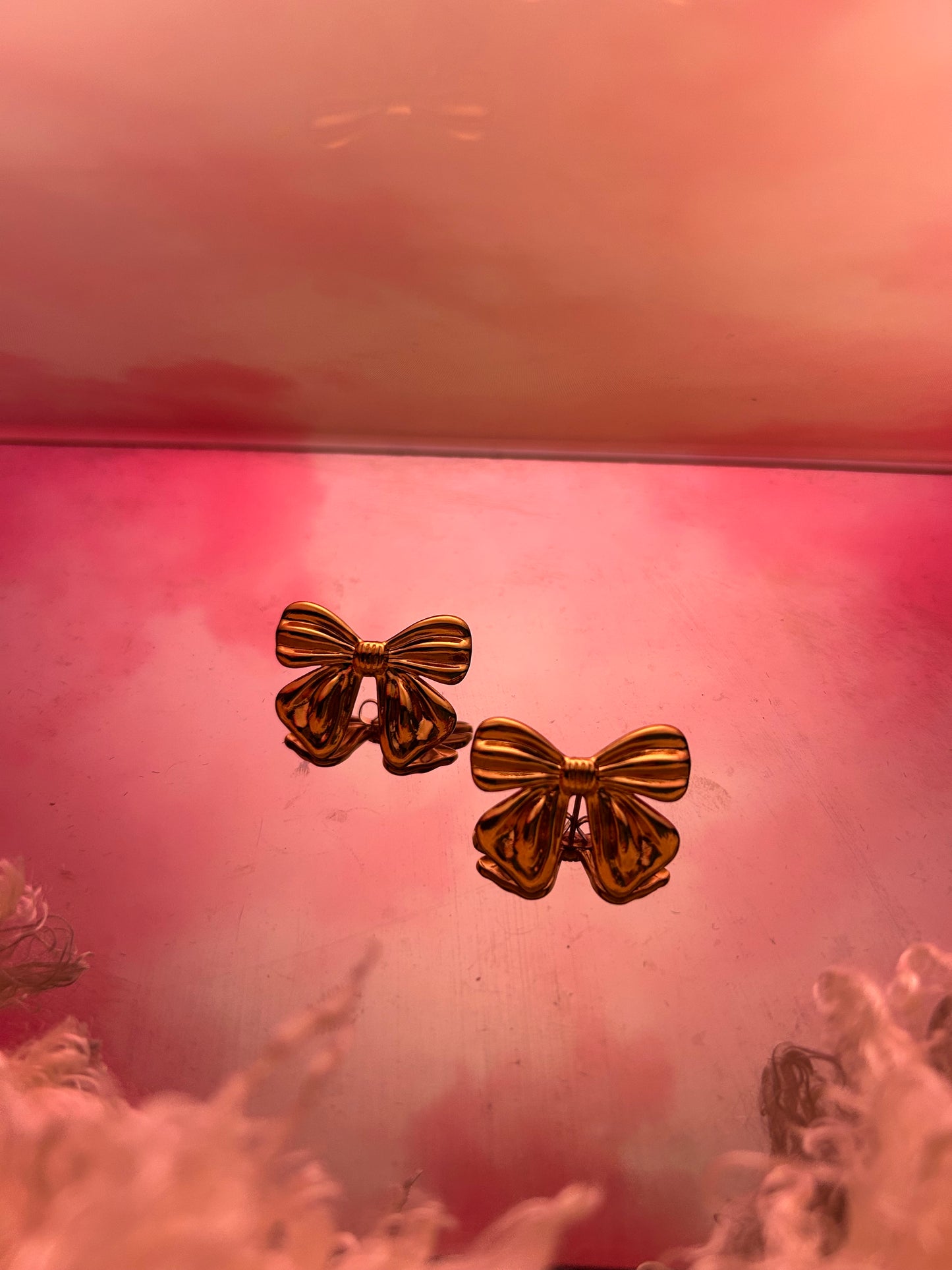 Chunky Bow Earring